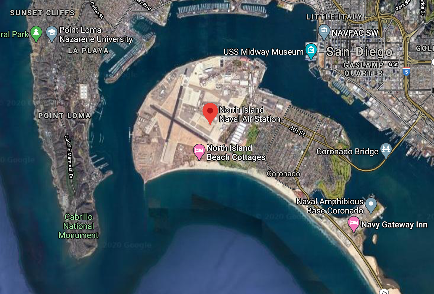 to the special and varied areas of Coronado Island